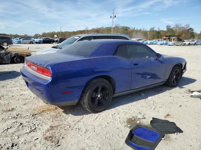 2B3CJ4DG6BH519336 - 2011 DODGE CHALLENGER BLUE photo 3