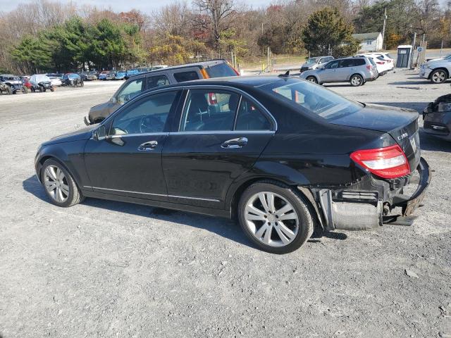 WDDGF8BB2BR146852 - 2011 MERCEDES-BENZ C 300 4MATIC BLACK photo 2