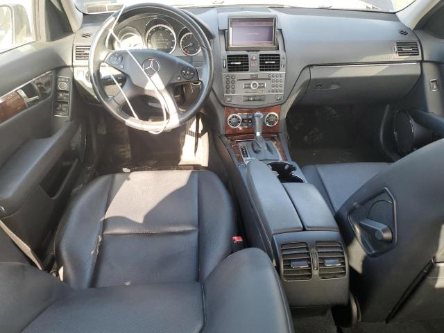 WDDGF8BB2BR146852 - 2011 MERCEDES-BENZ C 300 4MATIC BLACK photo 8