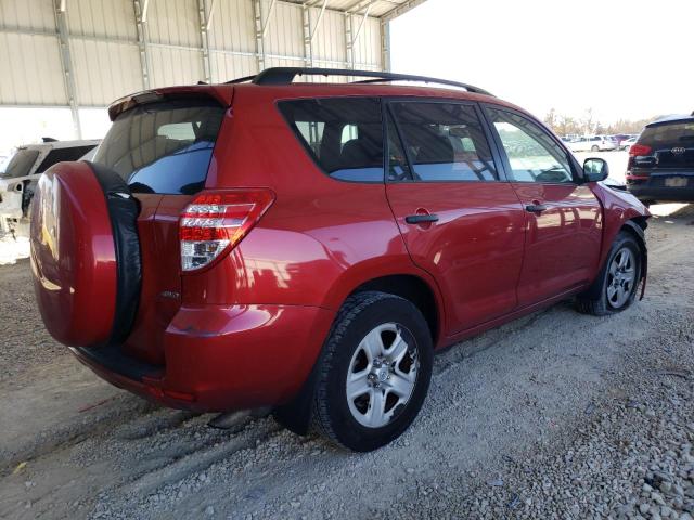 2T3BF4DV7AW076297 - 2010 TOYOTA RAV4 RED photo 3