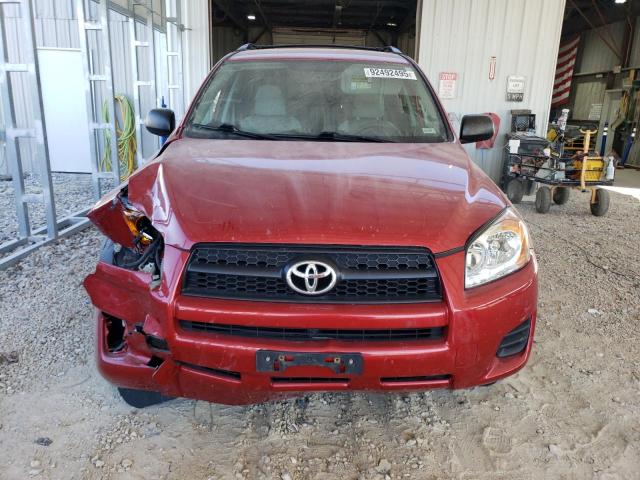 2T3BF4DV7AW076297 - 2010 TOYOTA RAV4 RED photo 5