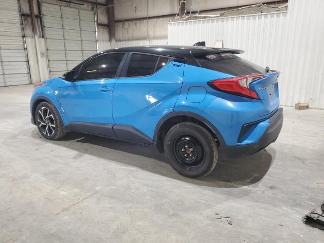 JTNKHMBX7K1018636 - 2019 TOYOTA C-HR XLE Синий фото 2