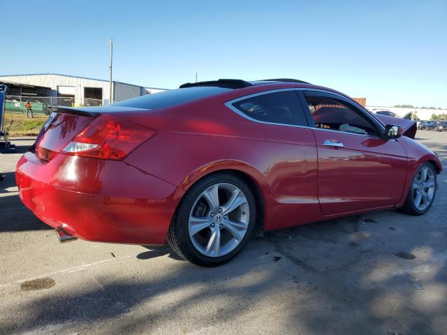 1HGCS2B83BA004404 - 2011 HONDA ACCORD EXL RED photo 3