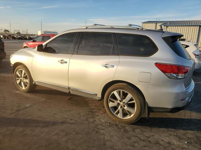 5N1AR2MN5DC647019 - 2013 NISSAN PATHFINDER S SILVER photo 2