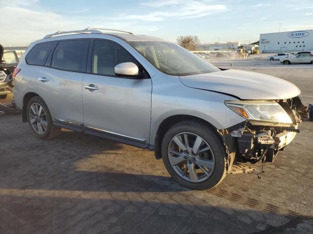5N1AR2MN5DC647019 - 2013 NISSAN PATHFINDER S SILVER photo 4