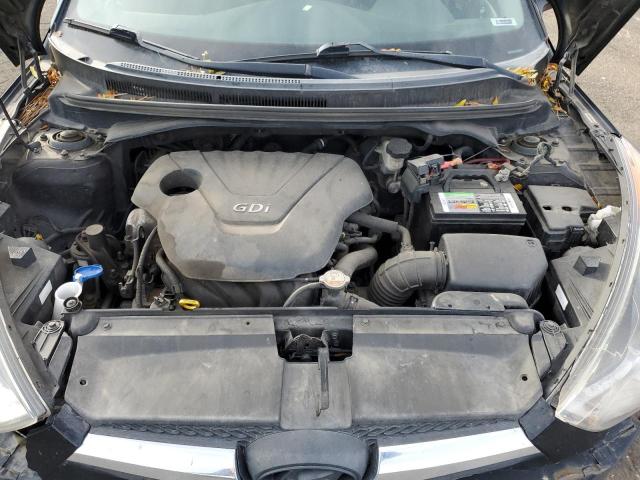 KMHTC6AD0CU064539 - 2012 HYUNDAI VELOSTER BLACK photo 11