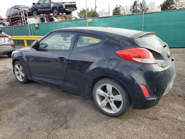 KMHTC6AD0CU064539 - 2012 HYUNDAI VELOSTER BLACK photo 2
