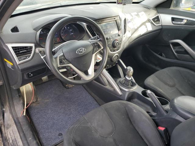 KMHTC6AD0CU064539 - 2012 HYUNDAI VELOSTER BLACK photo 8