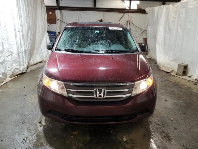 5FNRL5H64DB008839 - 2013 HONDA ODYSSEY EXL Burgund zdjęcie 5