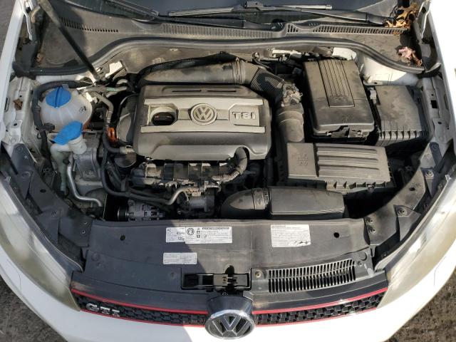 WVWFV7AJ2CW135025 - 2012 VOLKSWAGEN GTI WHITE photo 11