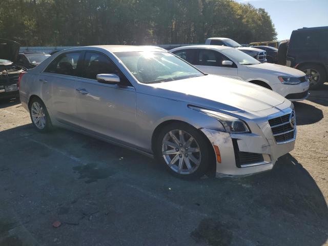 1G6AR5S31E0177908 - 2014 CADILLAC CTS LUXURY COLLECTION SILVER photo 4