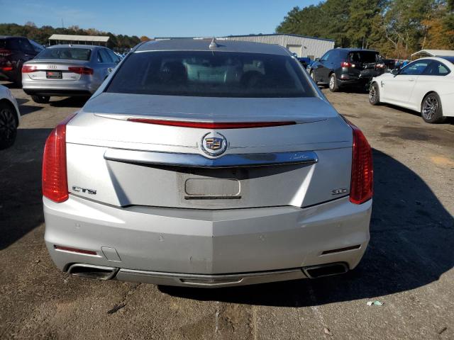 1G6AR5S31E0177908 - 2014 CADILLAC CTS LUXURY COLLECTION SILVER photo 6
