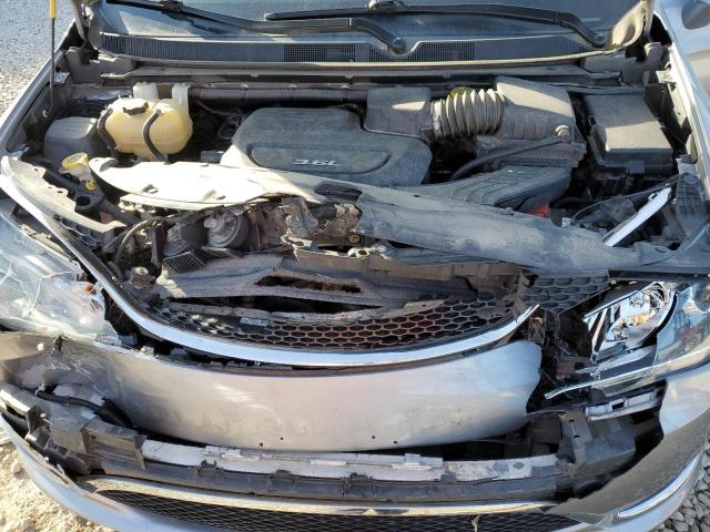 2C4RC1BG6HR535219 - 2017 CHRYSLER PACIFICA TOURING L ვერცხლისფერი ფოტო 12