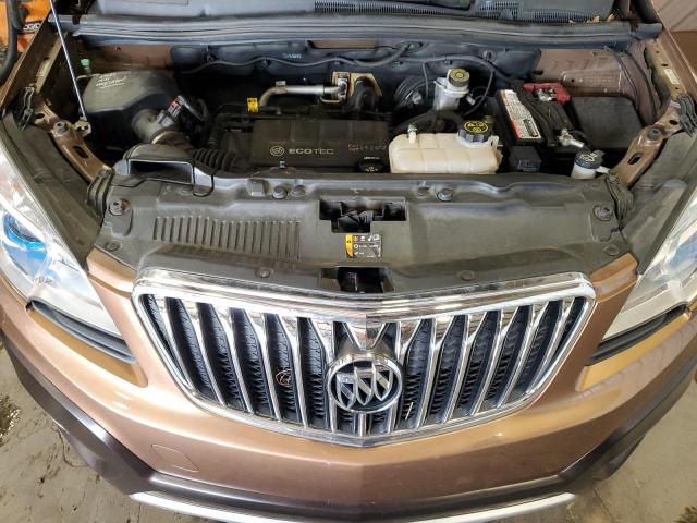 KL4CJGSB5GB535318 - 2016 BUICK ENCORE BROWN photo 12