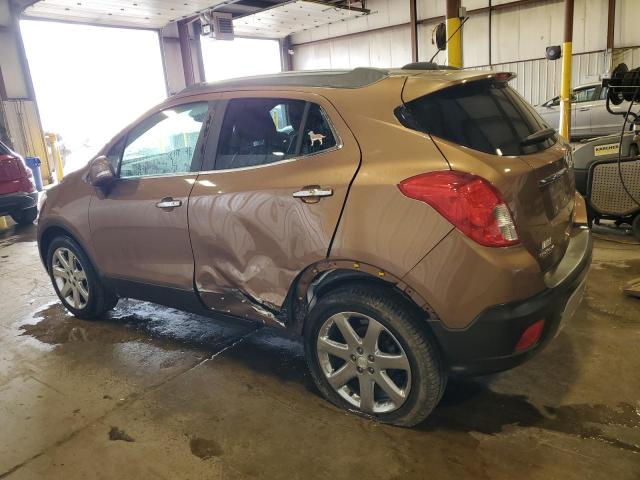 KL4CJGSB5GB535318 - 2016 BUICK ENCORE BROWN photo 2