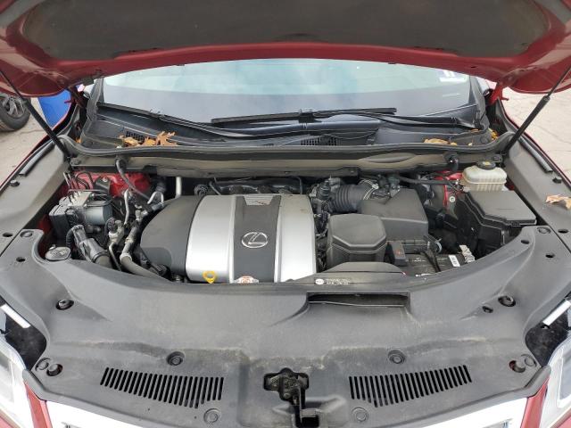 JTJBZMCA8K2038672 - 2019 LEXUS RX 350 BASE წითელი ფოტო 12