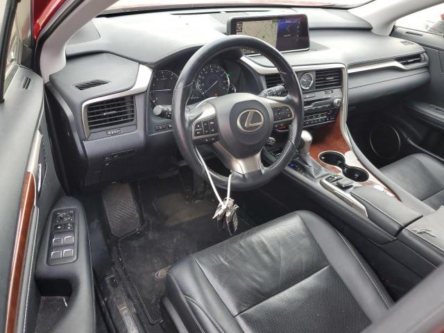JTJBZMCA8K2038672 - 2019 LEXUS RX 350 BASE წითელი ფოტო 8