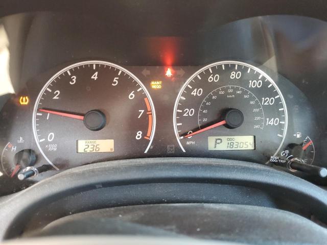 5YFBU4EE0DP120966 - 2013 TOYOTA COROLLA BASE Weiß Foto 9