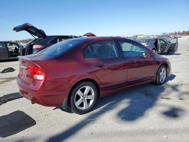 2HGFA1F68AH548996 - 2010 HONDA CIVIC LX-S მუქწითელი ფოტო 3