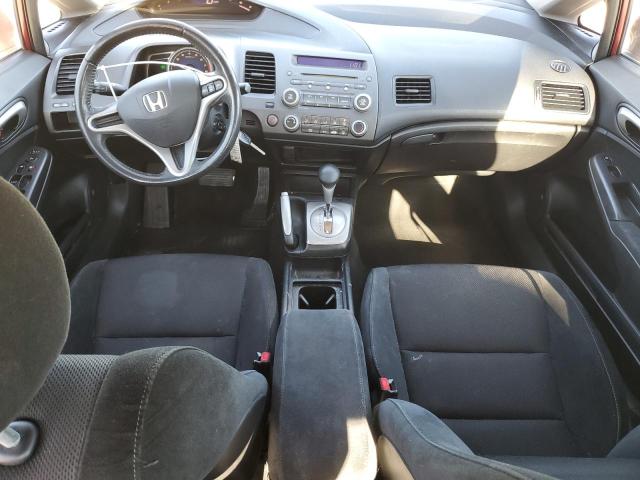 2HGFA1F68AH548996 - 2010 HONDA CIVIC LX-S მუქწითელი ფოტო 8