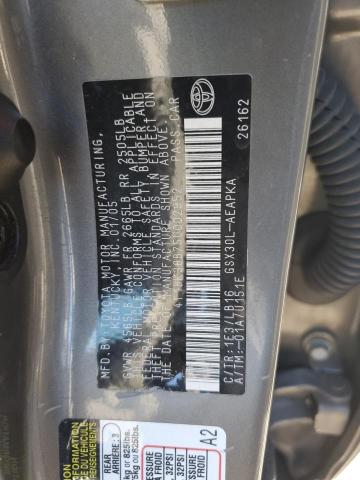 4T1BK36B75U002952 - 2005 TOYOTA AVALON XL 灰色 照片 12