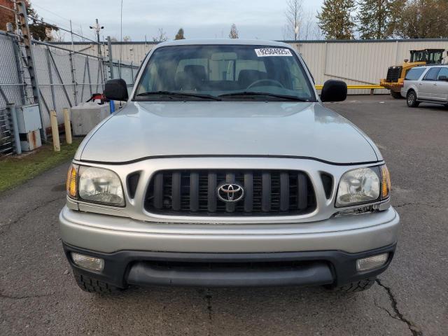 5TEHN72N62Z103979 - 2002 TOYOTA TACOMA DOUBLE CAB SILVER photo 5