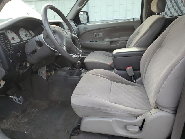 5TEHN72N62Z103979 - 2002 TOYOTA TACOMA DOUBLE CAB SILVER photo 7