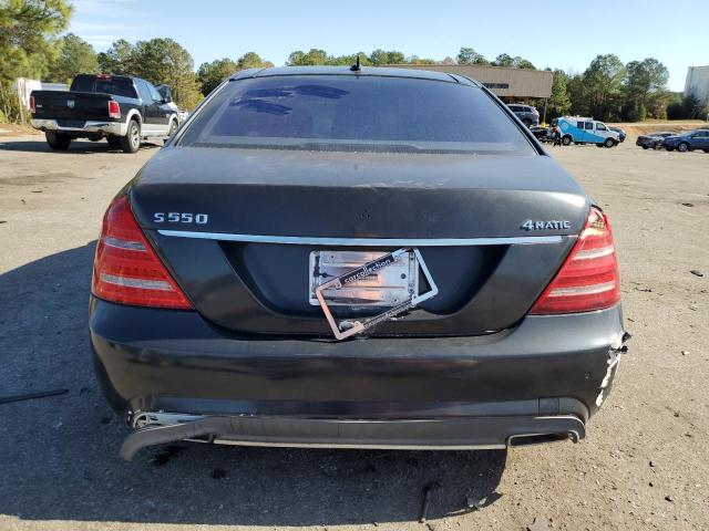 WDDNG9EB8DA511784 - 2013 MERCEDES-BENZ S 550 4MATIC BLACK photo 6