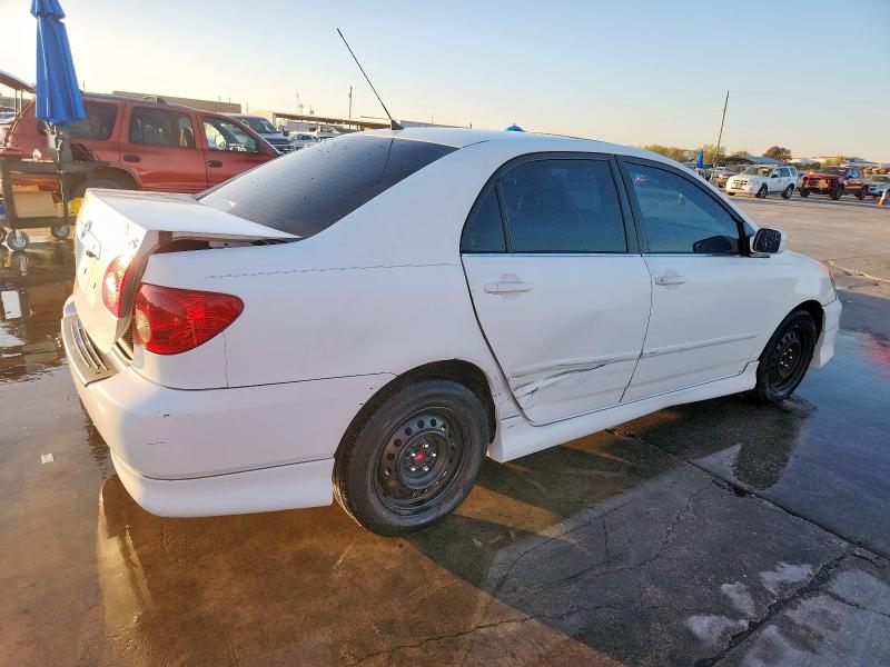 1NXBR32E95Z414804 - 2005 TOYOTA COROLLA CE WHITE photo 3