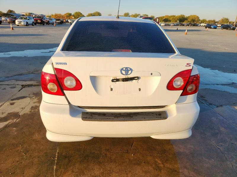 1NXBR32E95Z414804 - 2005 TOYOTA COROLLA CE WHITE photo 6