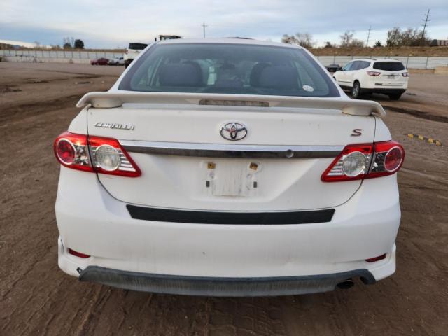 2T1BU4EE9BC633601 - 2011 TOYOTA COROLLA BASE Blanco foto 6