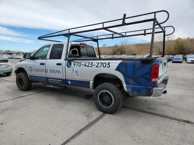 3D7KU28D53G780874 - 2003 DODGE RAM 2500 ST SILVER photo 2