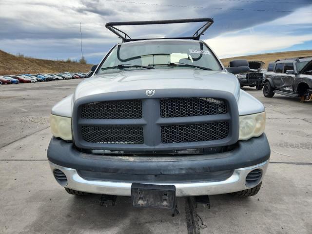 3D7KU28D53G780874 - 2003 DODGE RAM 2500 ST SILVER photo 5