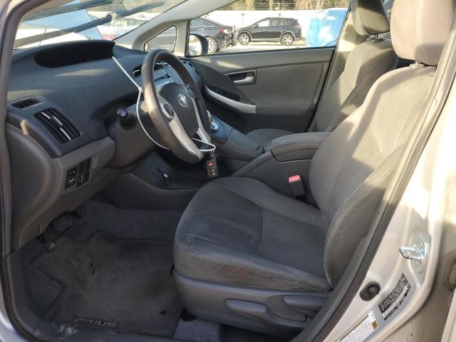 JTDKN3DU3A0046139 - 2010 TOYOTA PRIUS GRAY photo 7