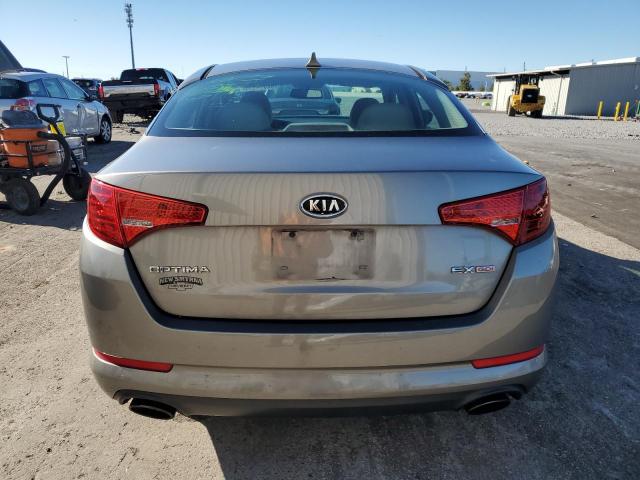 5XXGN4A79CG005929 - 2012 KIA OPTIMA EX GRAY photo 6