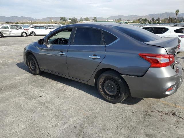 3N1AB7AP6HL665960 - 2017 NISSAN SENTRA S GRAY photo 2