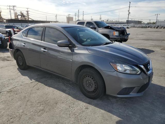 3N1AB7AP6HL665960 - 2017 NISSAN SENTRA S GRAY photo 4