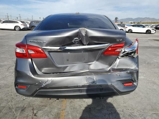 3N1AB7AP6HL665960 - 2017 NISSAN SENTRA S GRAY photo 6