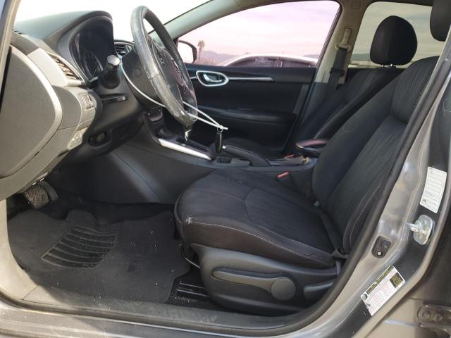 3N1AB7AP6HL665960 - 2017 NISSAN SENTRA S GRAY photo 7