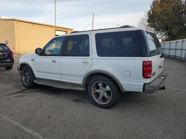 1FMRU17L91LA57942 - 2001 FORD EXPEDITION EDDIE BAUER WHITE photo 2