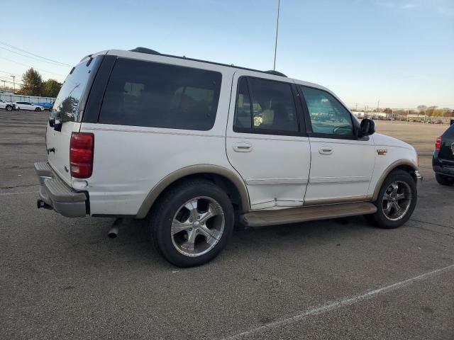 1FMRU17L91LA57942 - 2001 FORD EXPEDITION EDDIE BAUER WHITE photo 3