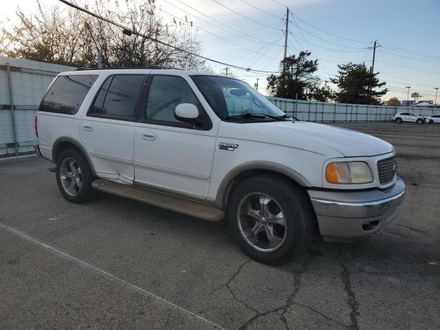 1FMRU17L91LA57942 - 2001 FORD EXPEDITION EDDIE BAUER WHITE photo 4