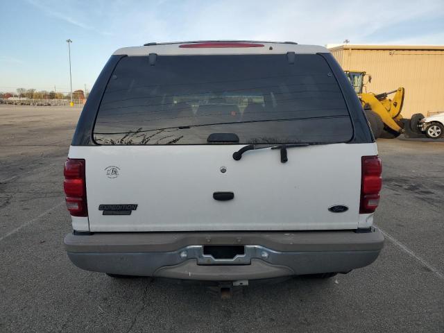1FMRU17L91LA57942 - 2001 FORD EXPEDITION EDDIE BAUER WHITE photo 6