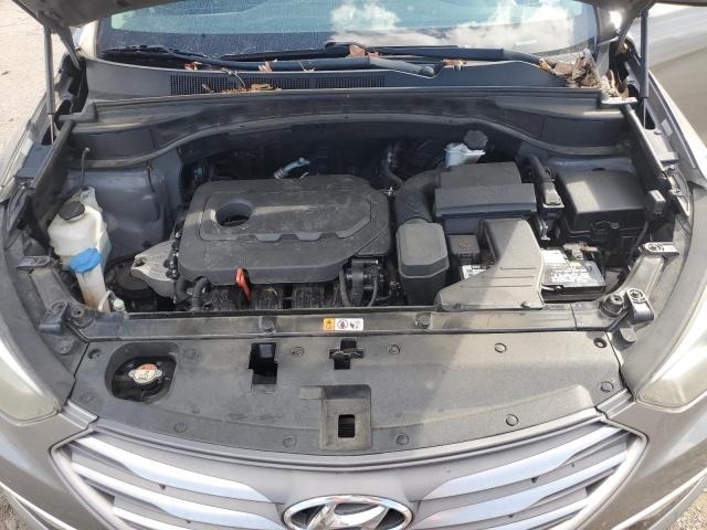 5XYZU3LB2JG524871 - 2018 HYUNDAI SANTA FE S TAN photo 12