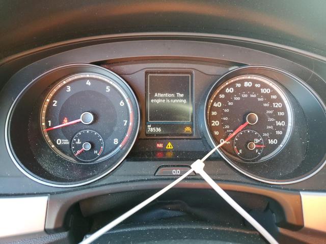 1V2KR2CA0MC609686 - 2021 VOLKSWAGEN ATLAS SE BLACK photo 9