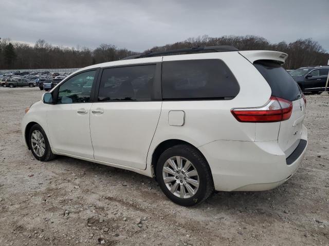 5TDDK3DC5FS094657 - 2015 TOYOTA SIENNA XLE Ağ foto 2