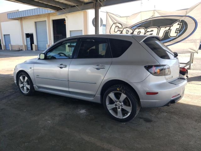 JM1BK343651247064 - 2005 MAZDA 3 HATCHBACK SILVER photo 2