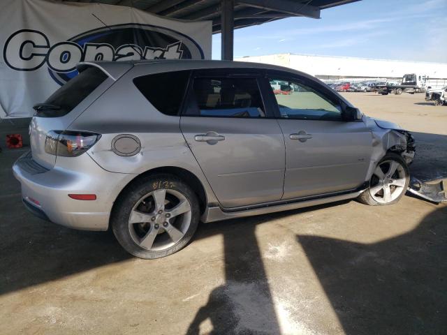 JM1BK343651247064 - 2005 MAZDA 3 HATCHBACK SILVER photo 3