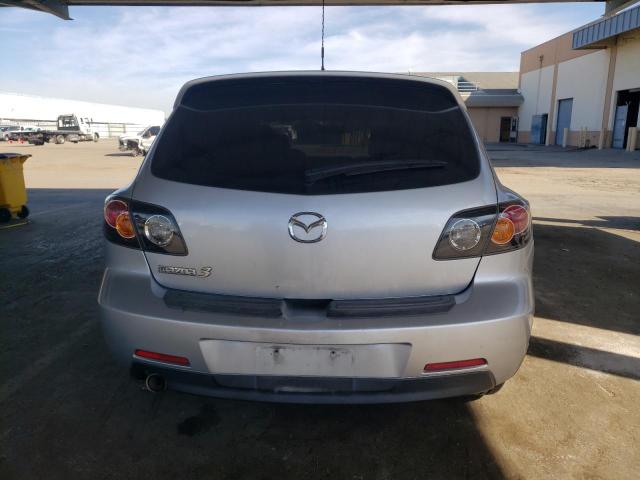 JM1BK343651247064 - 2005 MAZDA 3 HATCHBACK SILVER photo 6