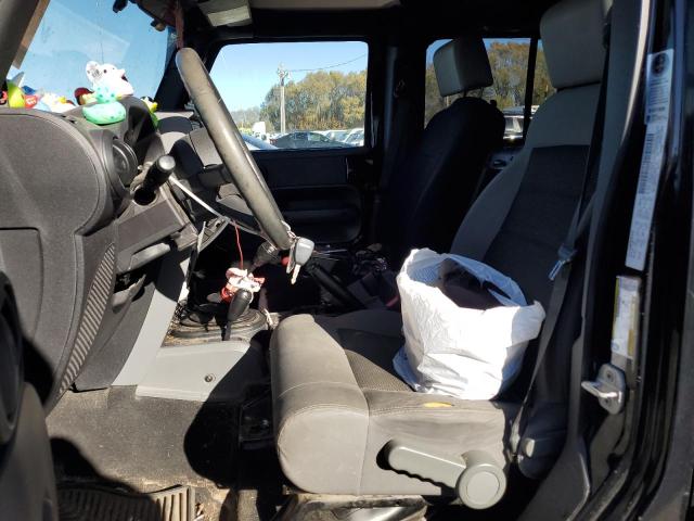 1J4GA39109L766079 - 2009 JEEP WRANGLER X Սև լուսանկար 7